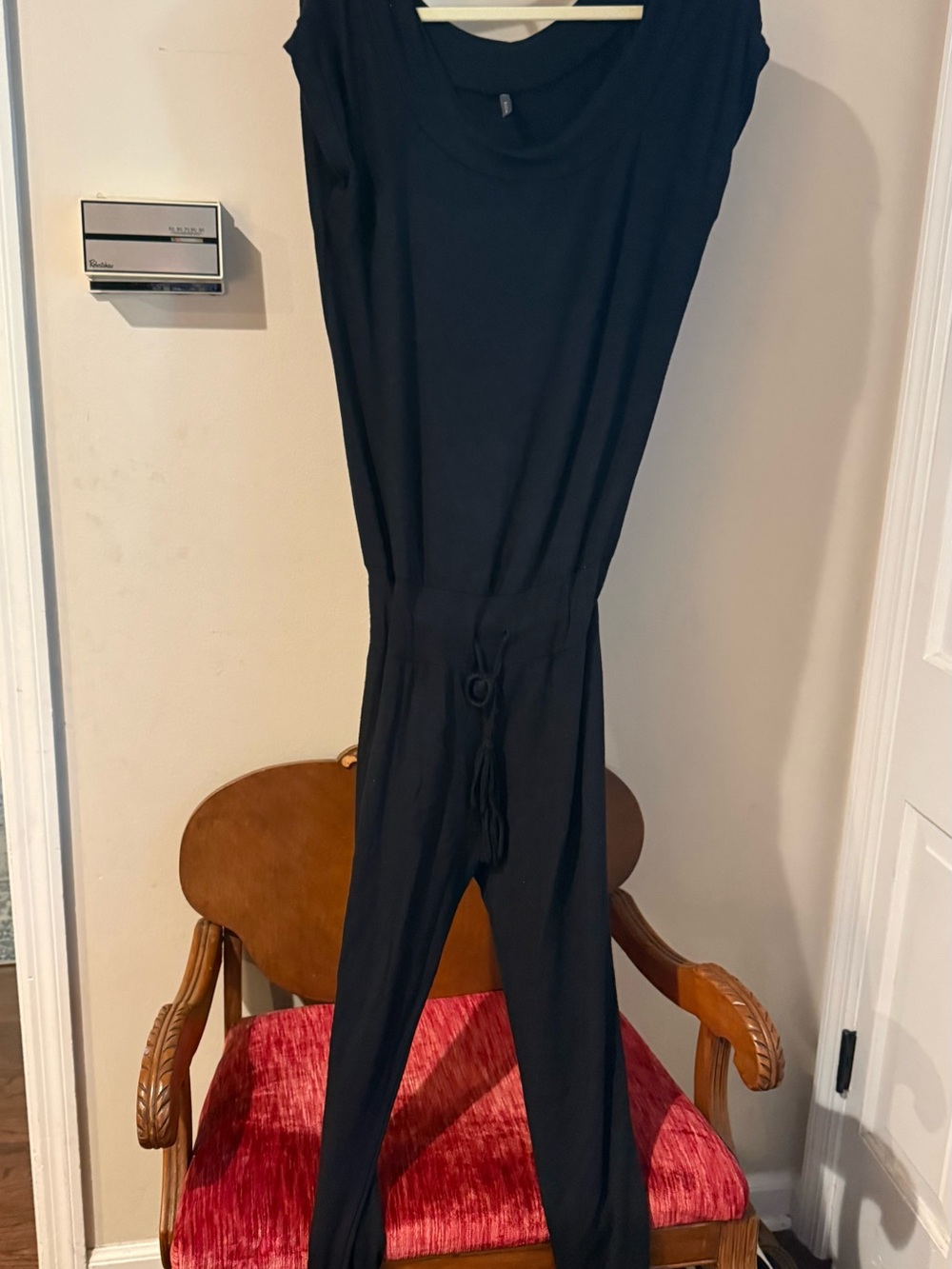 Women’s black jumpsuit